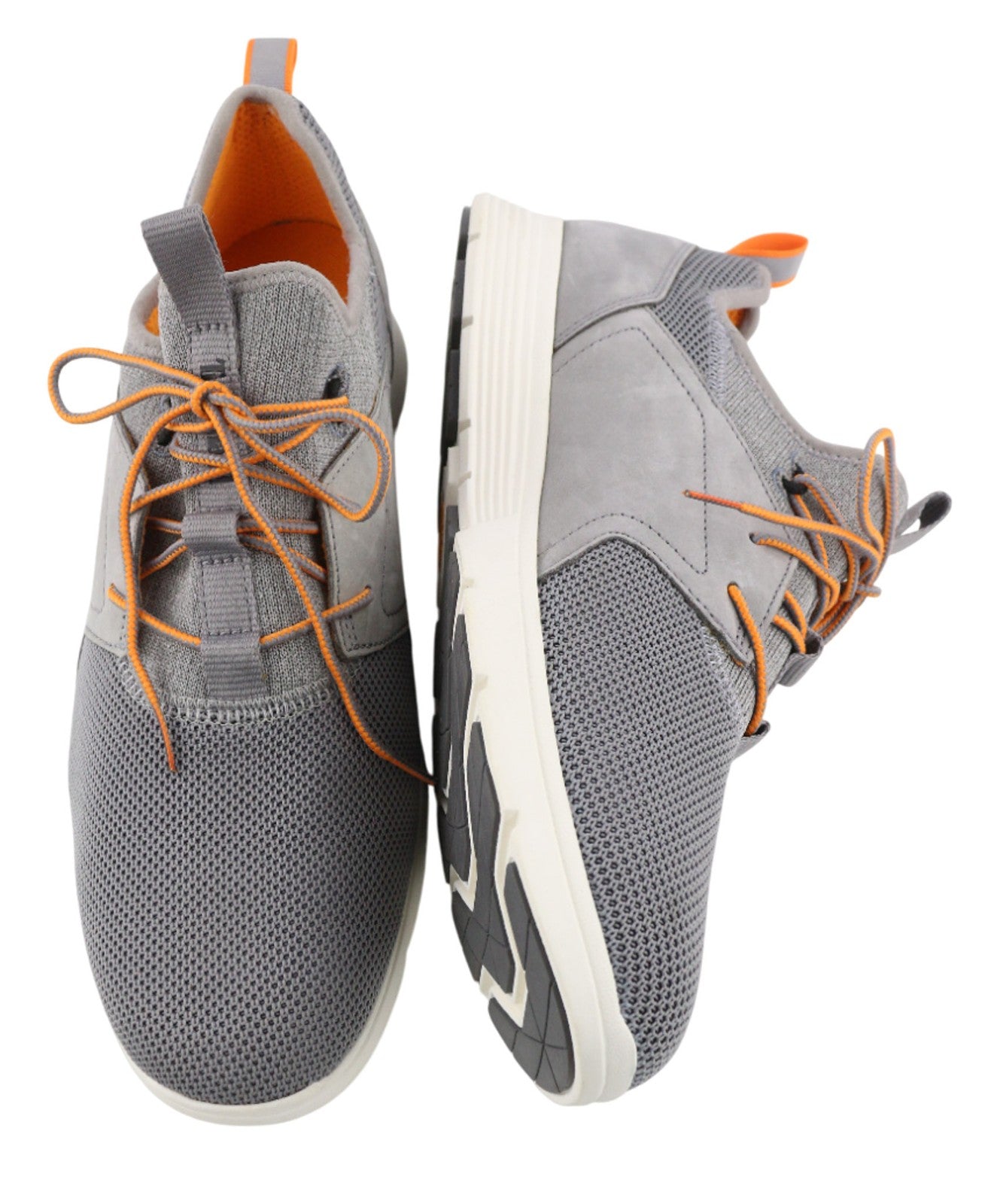 TIMBERLAND A2J4J-A4650 Men's Trainers EU43/43.5 Grey Leather Textile Sneakers