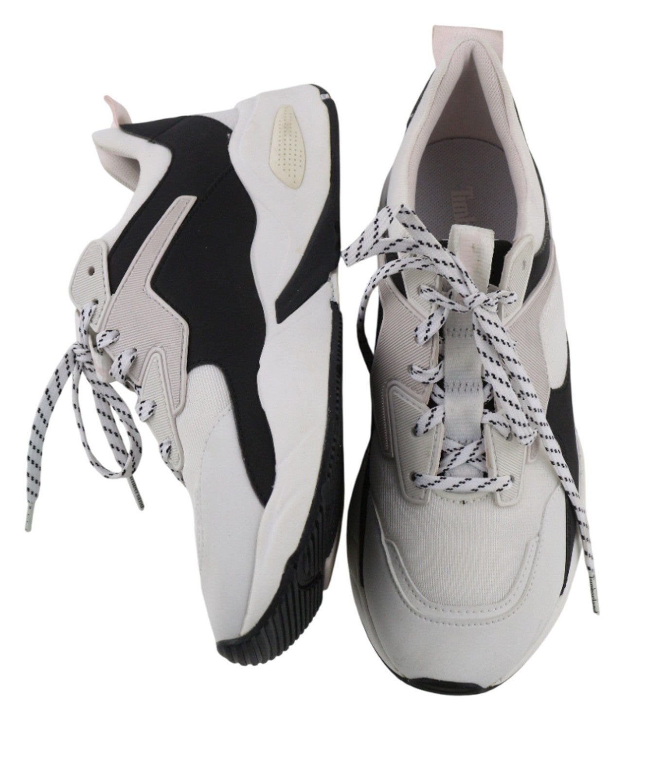 TIMBERLAND A2FK9-A4519 Women's Trainers EU38/38.5 White Black Textile Casual