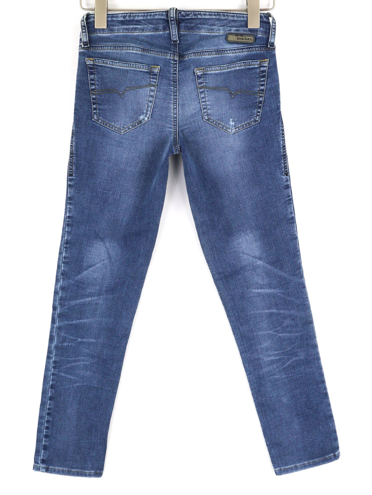 DIESEL Grupee-NE 0607U Women Jeans W25 Jogg Sweat Super Slim Skinny RRP250