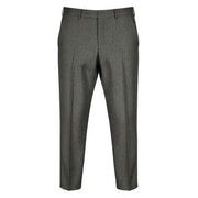 PT TORINO Men's Trousers 54 W39 Blue Grey Rebel Fit Wool Patterned Pleated
