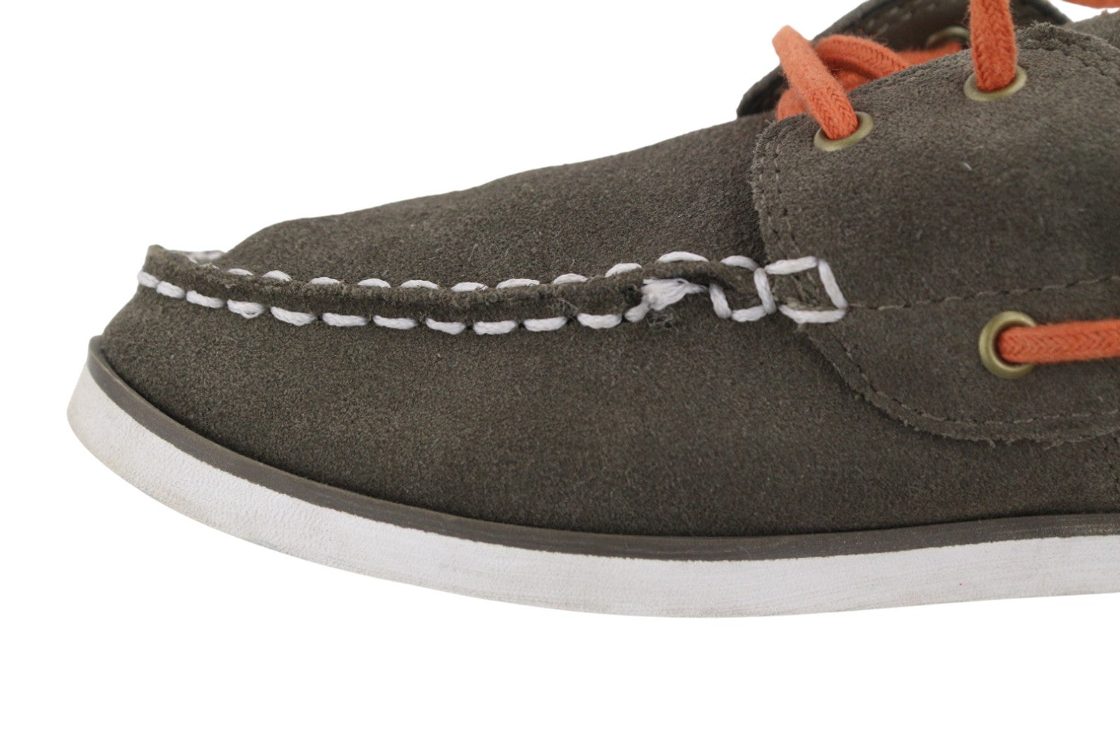 TIMBERLAND A1UHA-A3398 Women's Shoes EU36 Green Khaki Leather Loafers Slip-On