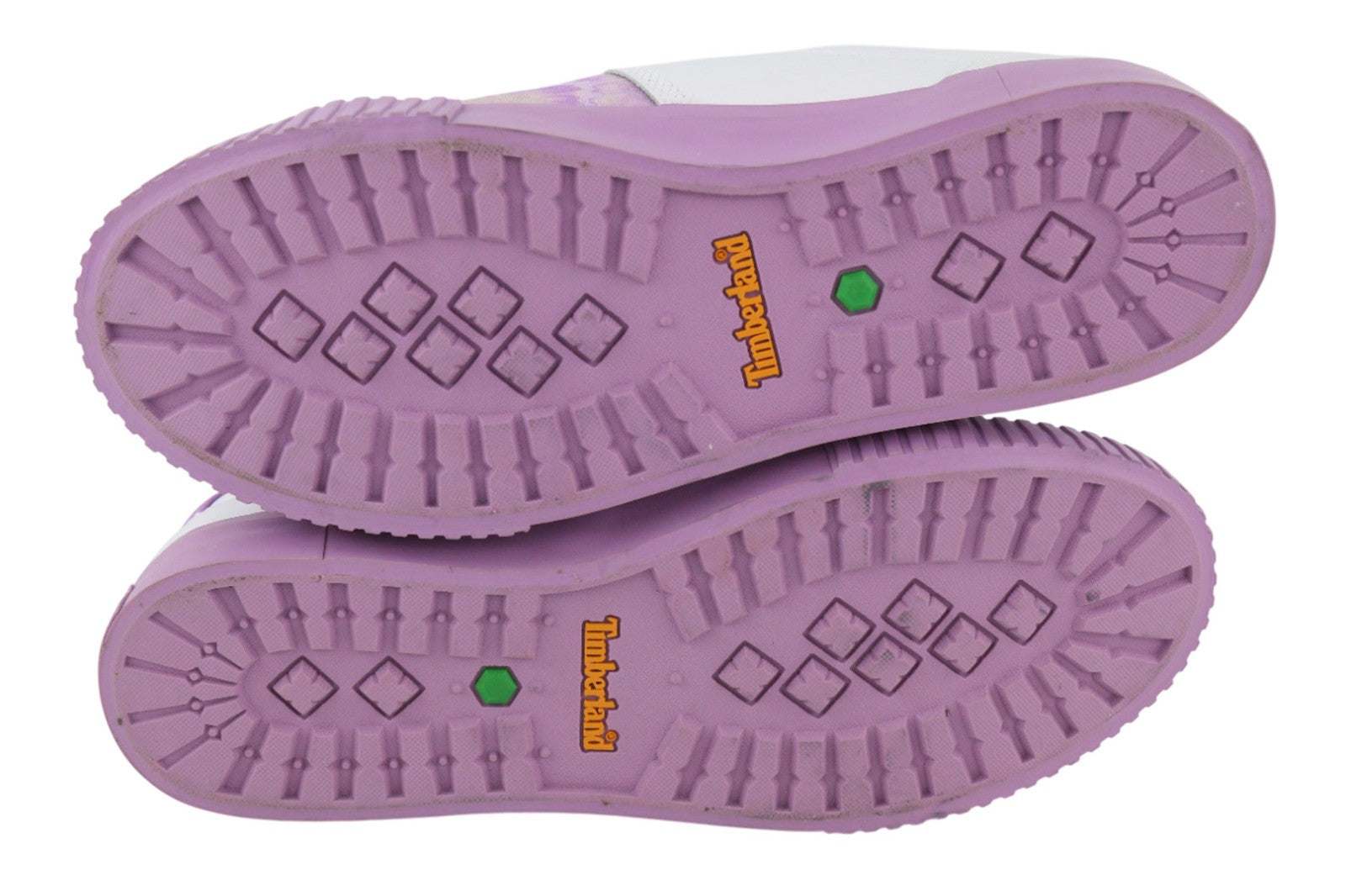 TIMBERLAND A2EPS-A44118 Women's Trainers EU37/37.5 Purple Leather Low-Top Laced