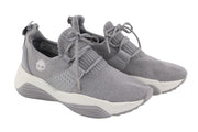 TIMBERLAND A2AN9-A4519 Women's Trainers EU37.5/38 Grey Textile Low-Top Sneakers