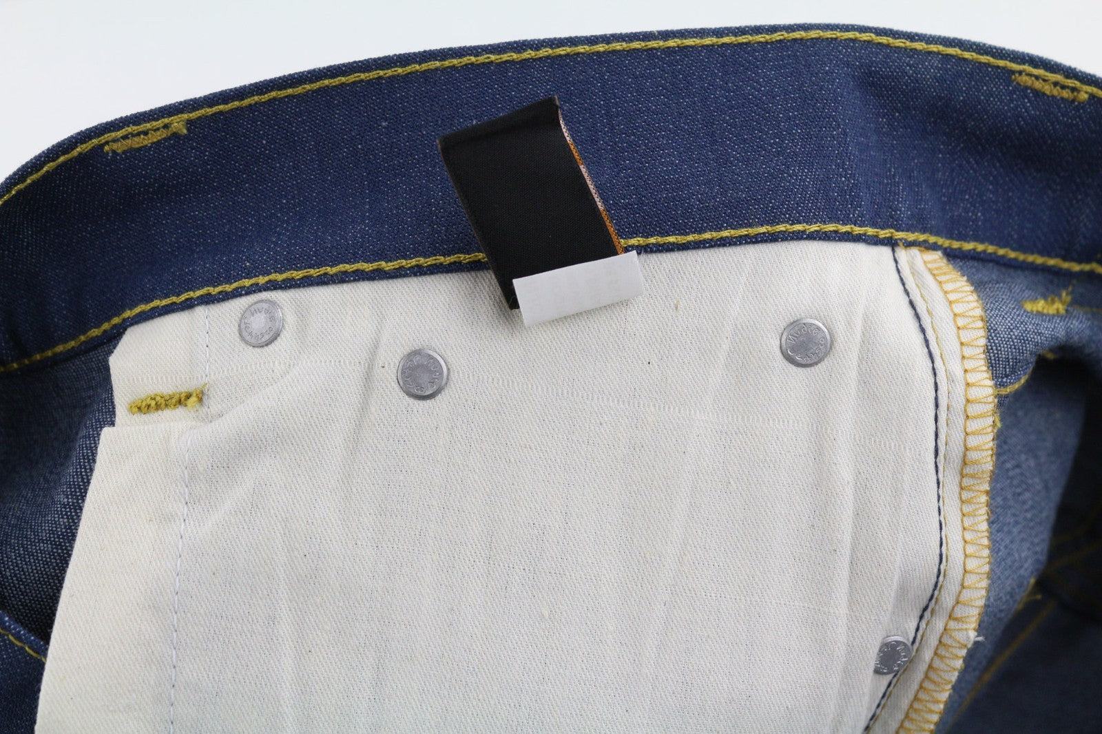 NUDIE JEANS Bootcut Barr Men's Jeans W30/L34 Blue Revival Dry Denim Button Fly