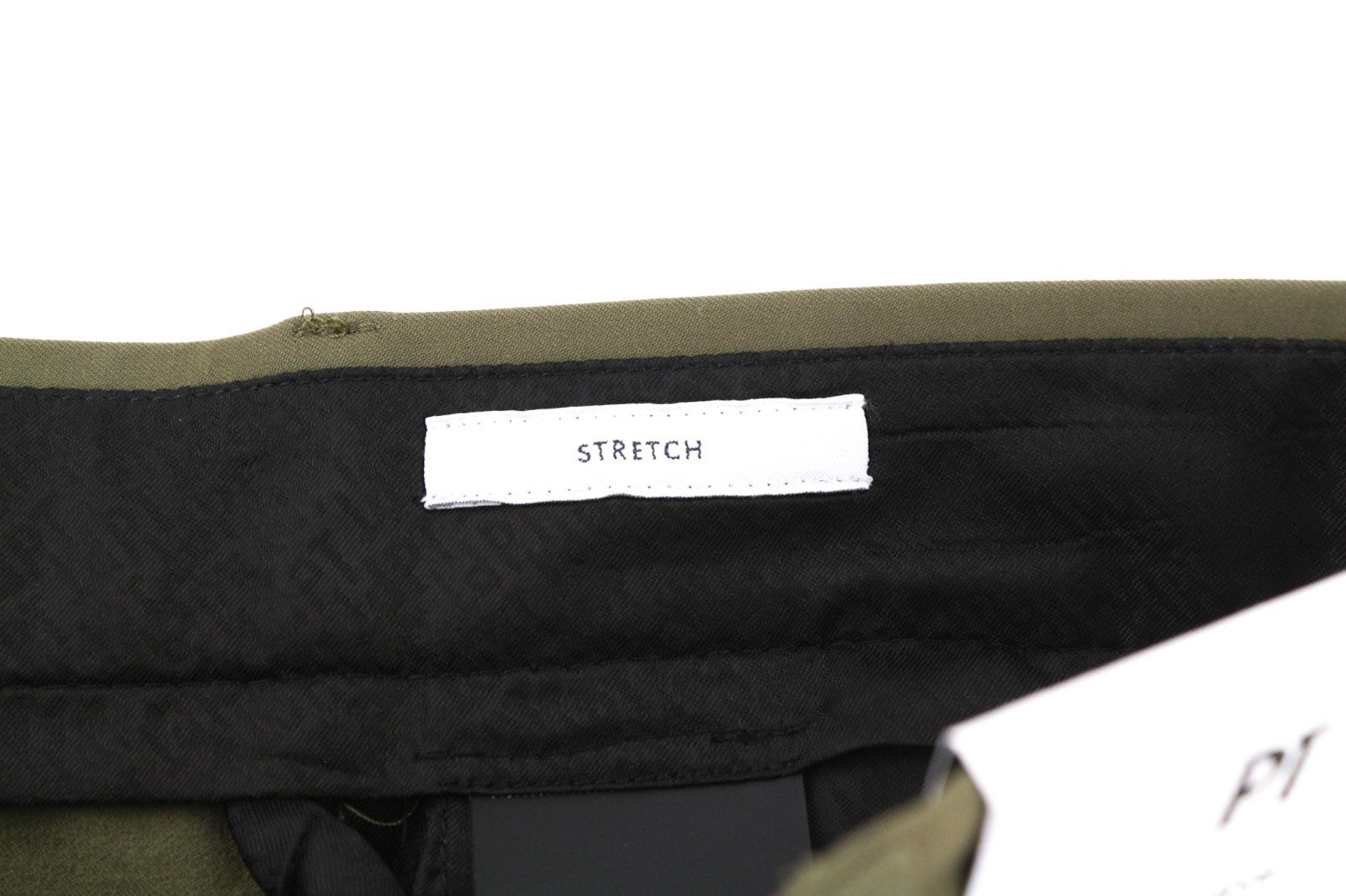 PT TORINO Gamma Men's Trousers 50 W35 Khaki Slim Cargo Stretchy Zip Pockets