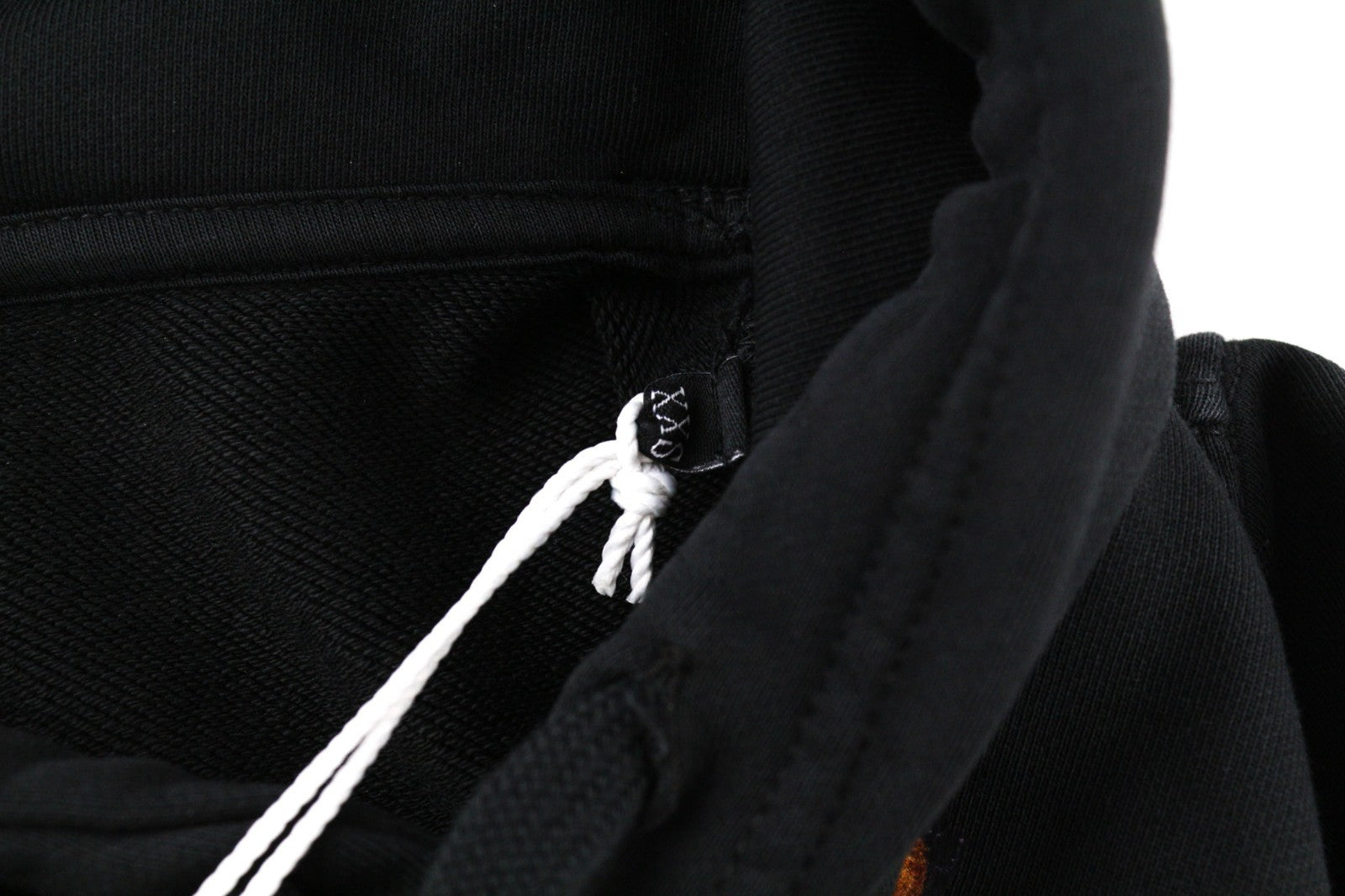 DIESEL Ginn-Hood-P1 Men's Unisex Hoodie 2XS Black Soft Pullover Kangaroo RRP195