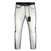 DIESEL Sleenker-X-SP 082AX Men's Jeans W32/L32 Grey Slim Skinny Stretch Washed