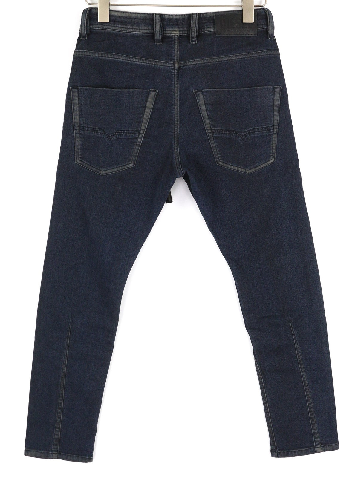 DIESEL Krooley CB-NE 069HY Men's Jeans W26 Blue Jogg Sweat Tapered Stretch