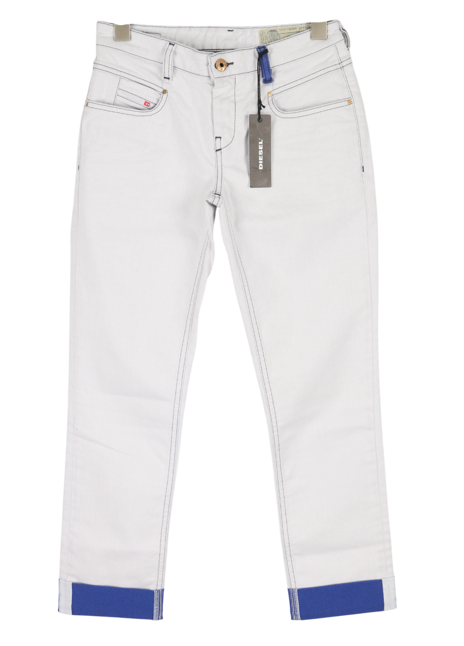 DIESEL Belthy Ankle-C1 0682M Women's Jeans W23/L32 Blue Slim Straight Stretch