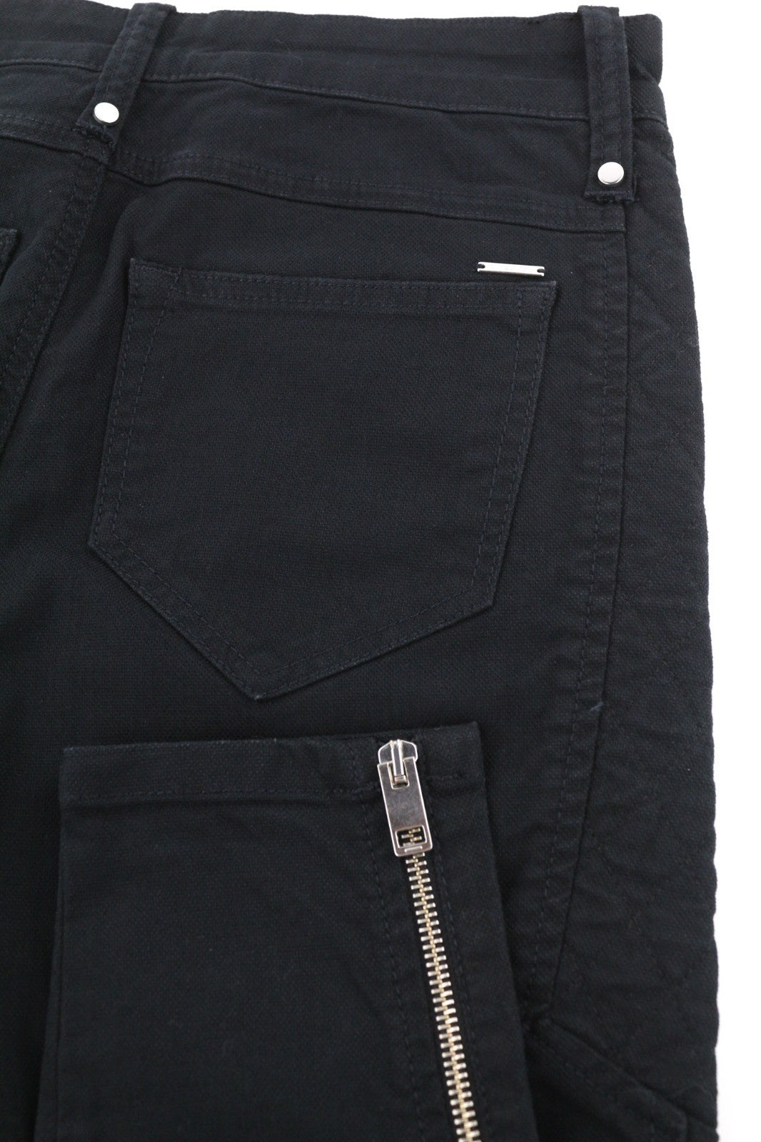 DIESEL P-Amal 00SJLC 0GAJK Women's Trousers W27 Black Skinny Stretch Zip RRP170