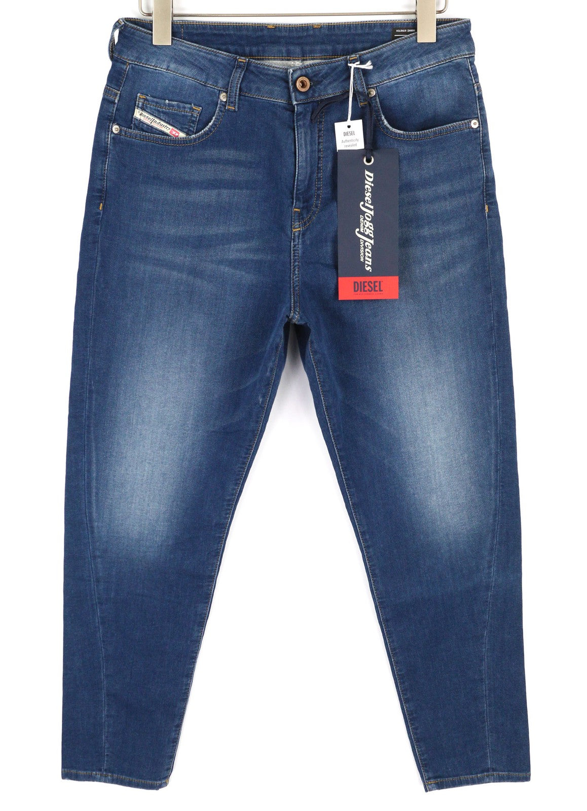 DIESEL Candys Jogg 069HC Women's Jeans W29 Blue Relaxed Sweat Boyfriend Fit