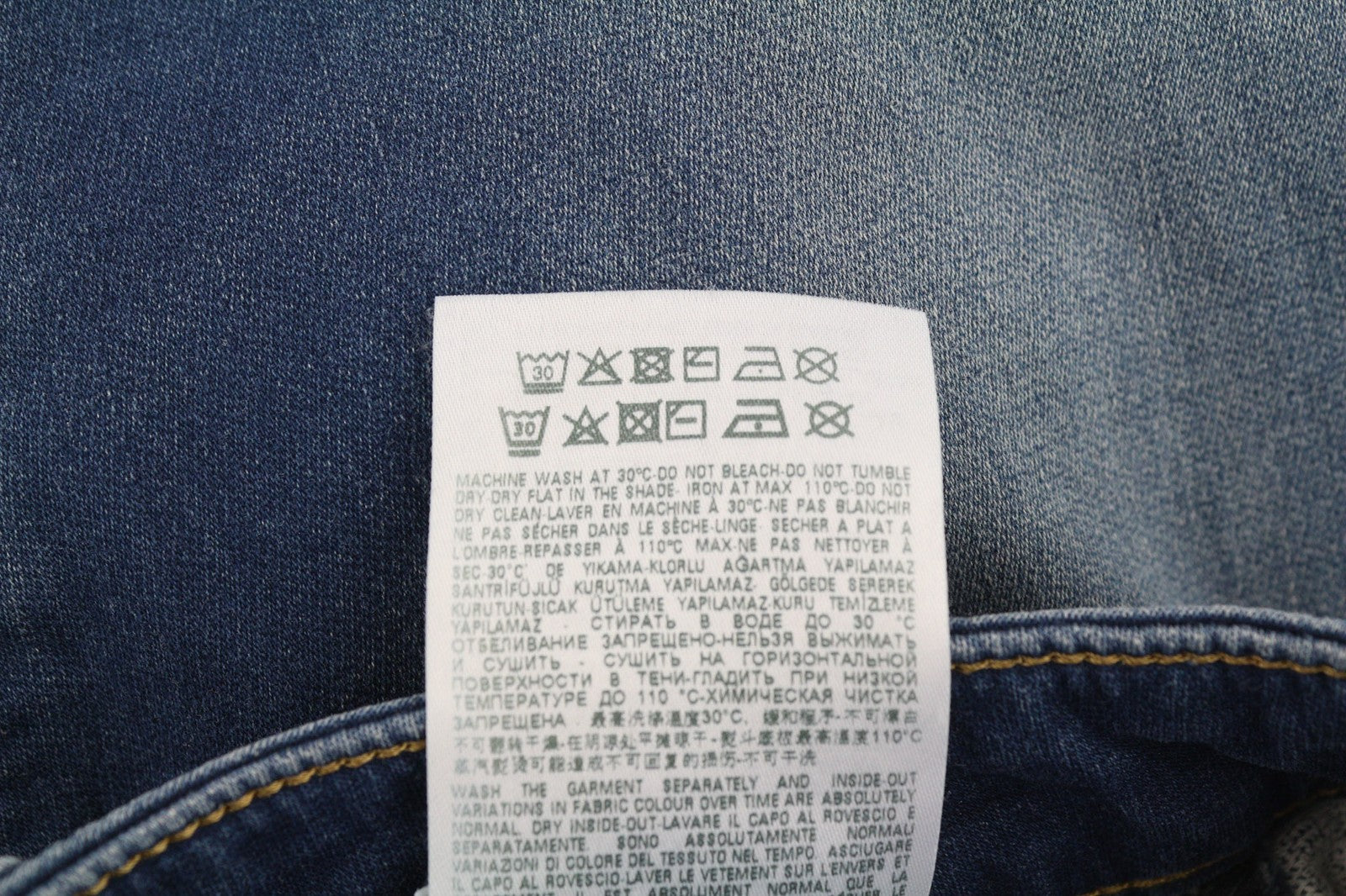 DIESEL Candys Jogg 069HC Women's Jeans W23 Blue Sweat Jogg Relaxed Boyfriend