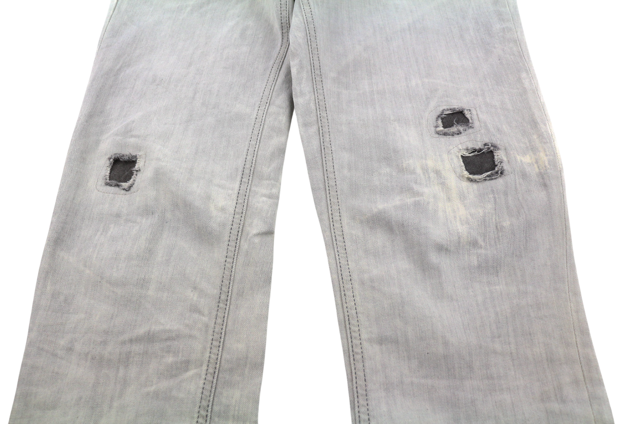 DIESEL D.N.A. Belthy 0676M Women's Jeans W27/L32 Grey Slim Straight RRP180