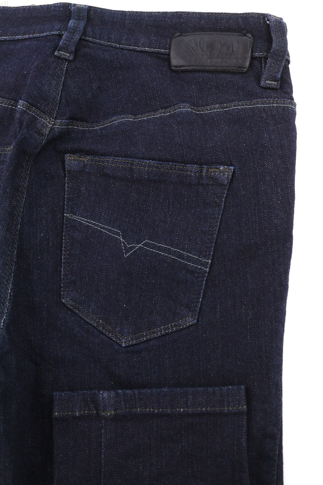 DIESEL Skinzee-High 0813C Women's Jeans W25/L30 Blue Super Slim Skinny Fit