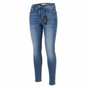 DIESEL Slandy 0681P Women's Jeans W25/L32 Blue Super Slim Skinny Washed Look