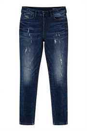 DIESEL D.N.A. Reen 0844T Women's Jeans W24/L30 Dark Blue Regular Straight Fit