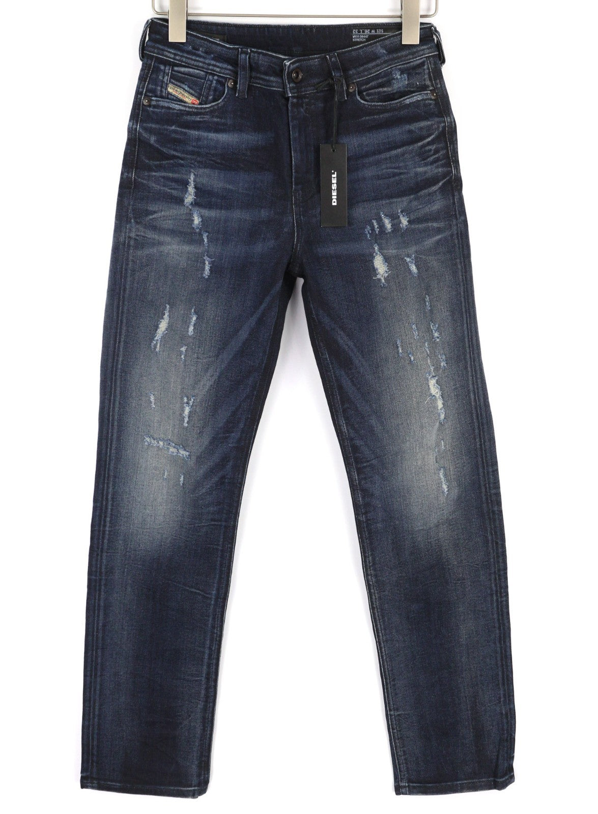 DIESEL D.N.A. Reen 0844T Women's Jeans W24/L30 Dark Blue Regular Straight Fit