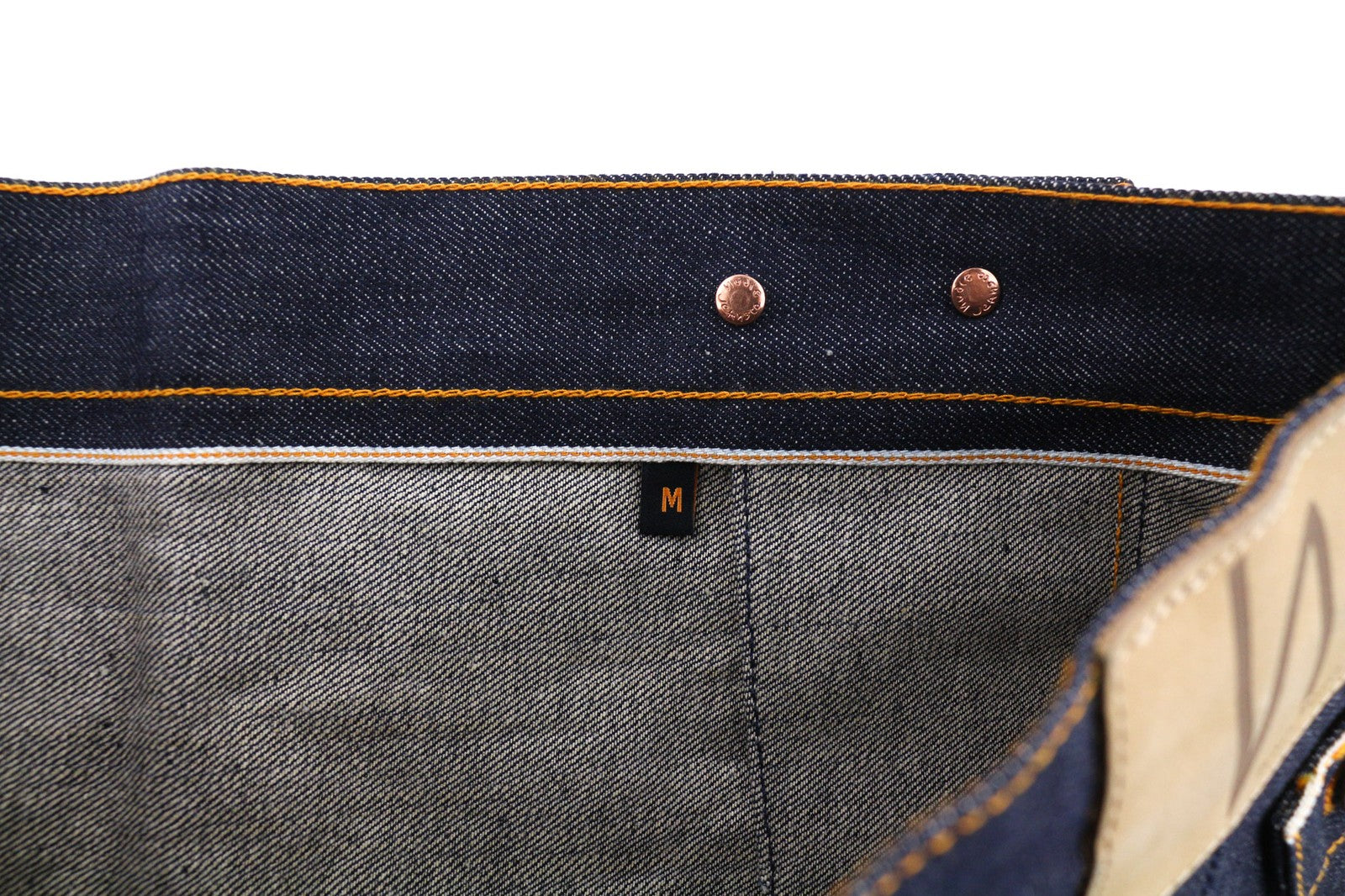 NUDIE JEANS Women's Skirt M Selvedge Dark Blue Pleated Mini Wrap Denim