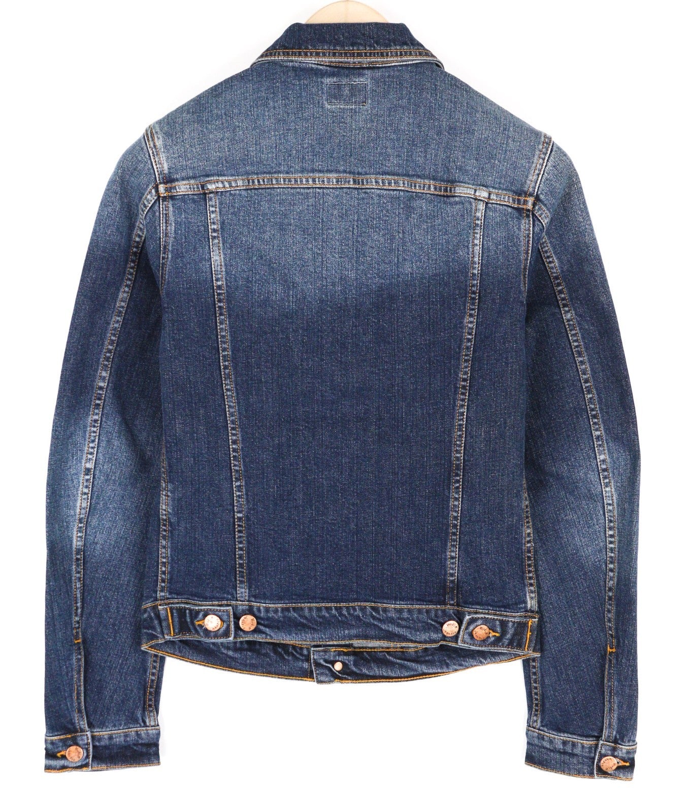 NUDIE JEANS Perry Men's Jacket XS Excellent Organic Blue Washed Denim