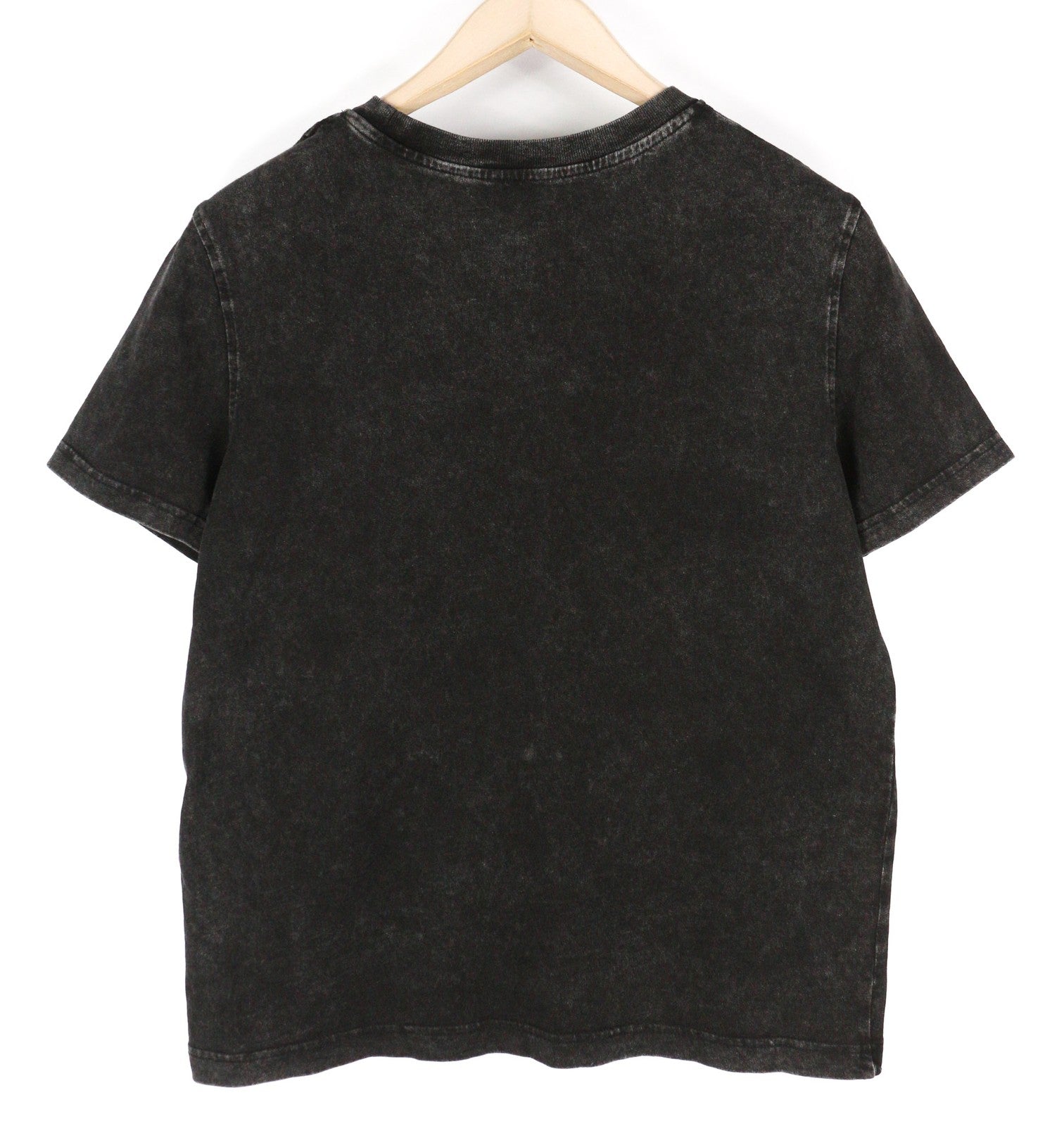 DIESEL T-Reg-E4 Women's T-Shirt L Black Crew Collar Short Sleeve Soft RRP125