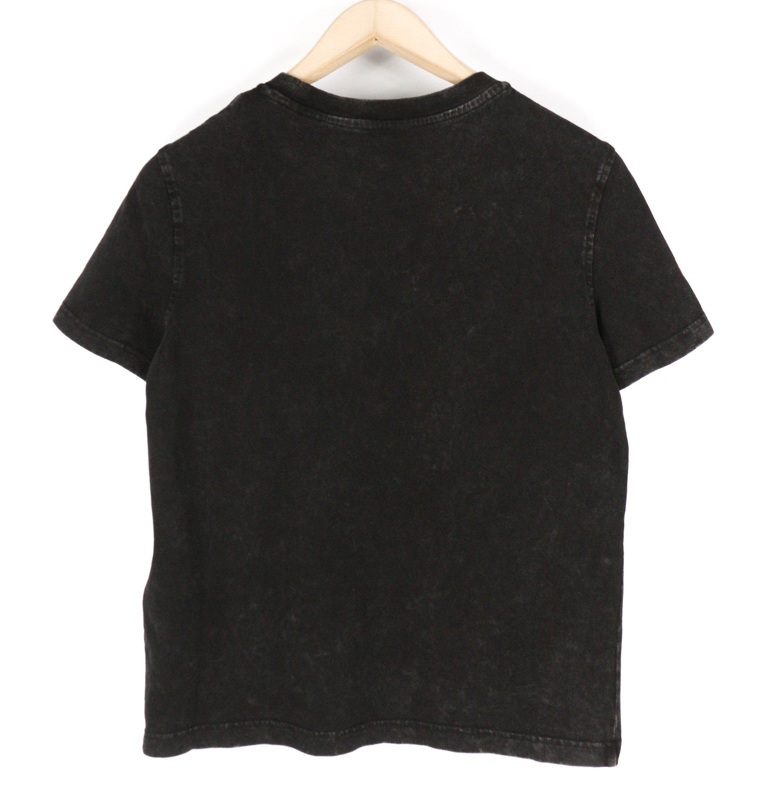 DIESEL T-Reg-E4 Women's T-Shirt XL Black Crew Collar Short Sleeve Faded RRP125