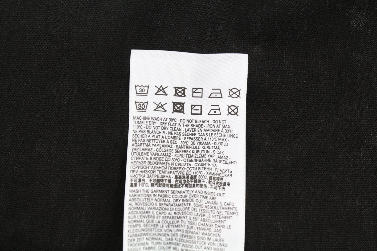 DIESEL T-Reg-E4 Women's T-Shirt XL Black Crew Collar Short Sleeve Faded RRP125