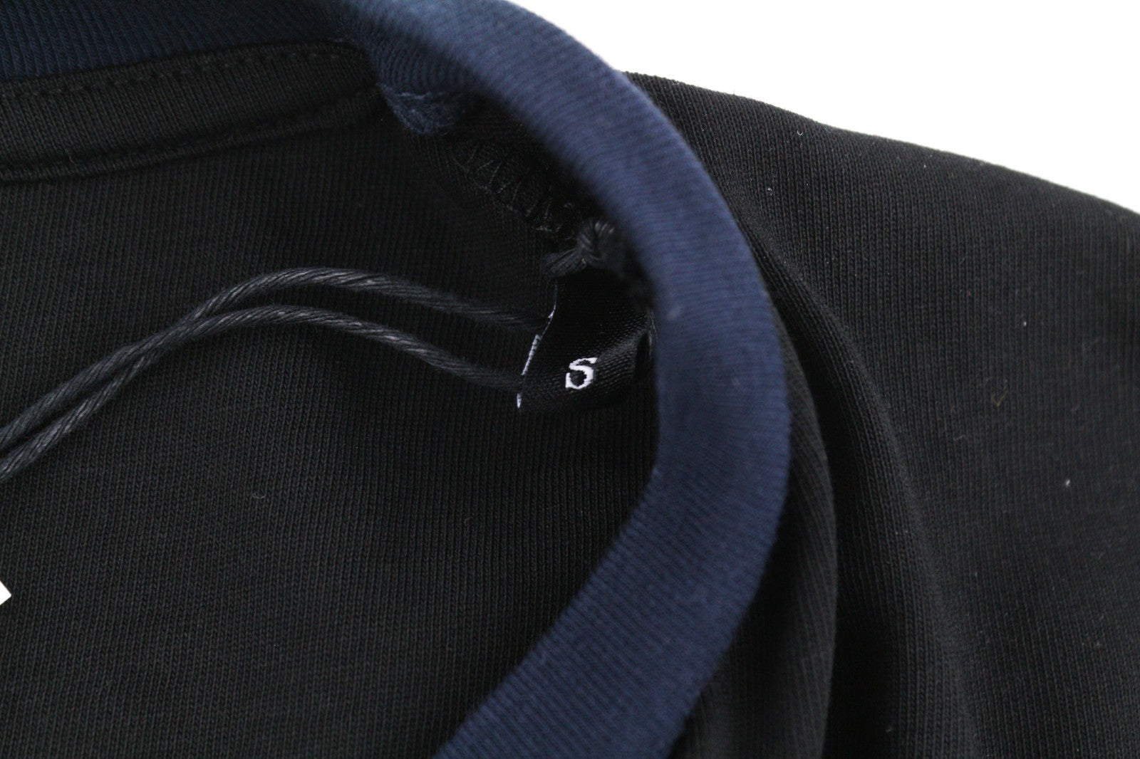 DIESEL T-Delphivy-Slits Men T-Shirt S Black Oversize V-Neck Short Sleeve RRP100