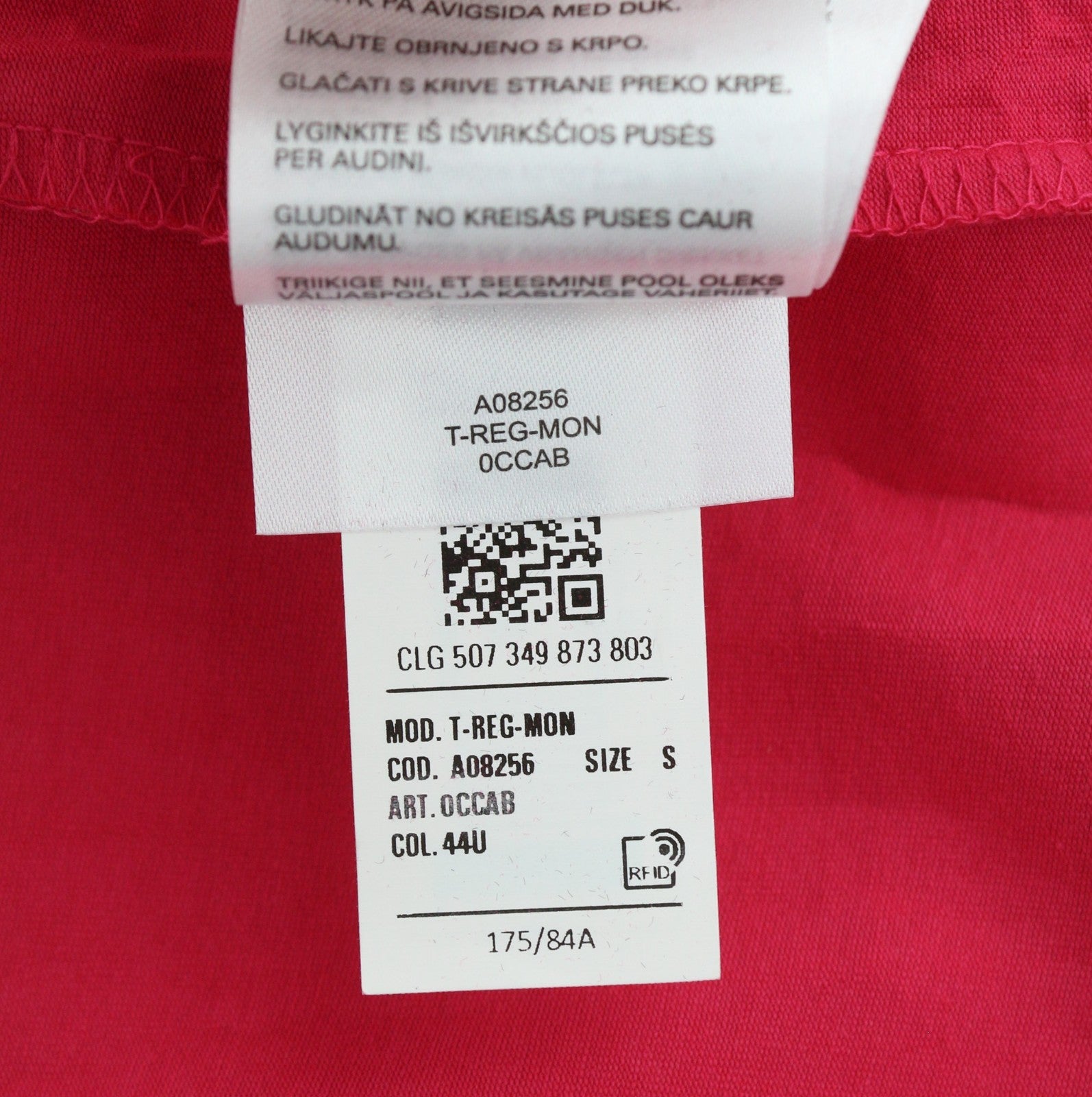 DIESEL T-Reg-Mon Women's T-Shirt S Purple Crew Short Sleeve Shimmer RRP125