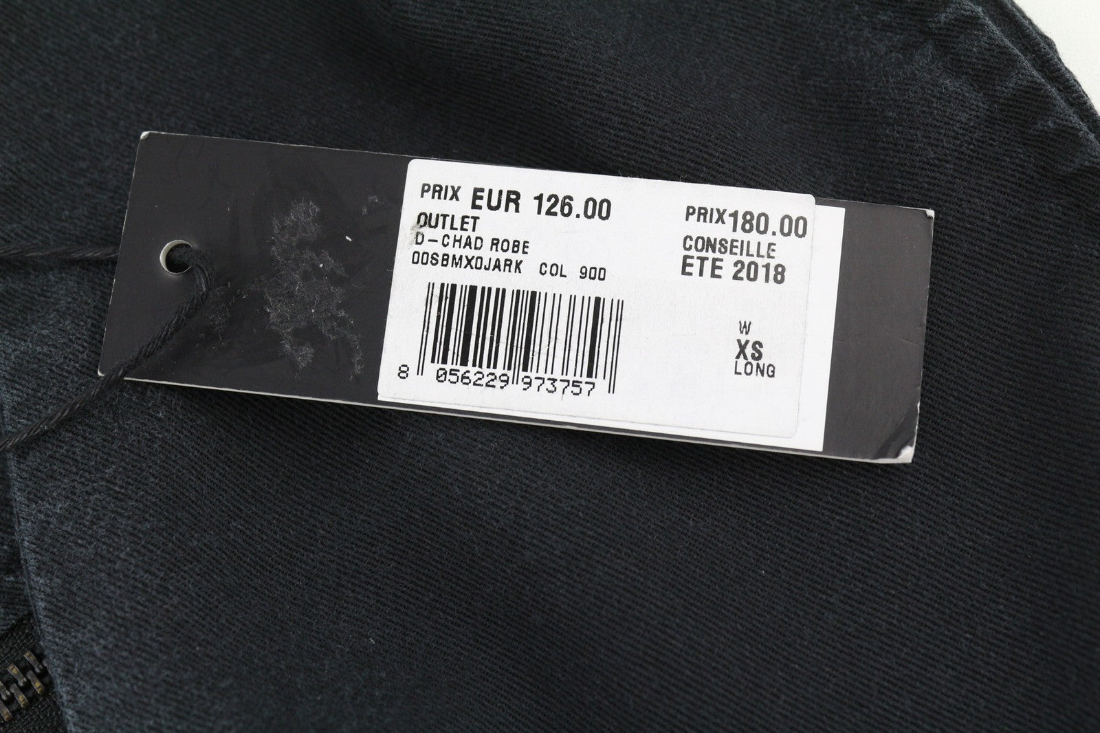 DIESEL D-Chad Women's Dress XS Black Sleeveless Mini Drawstring Waist RRP180