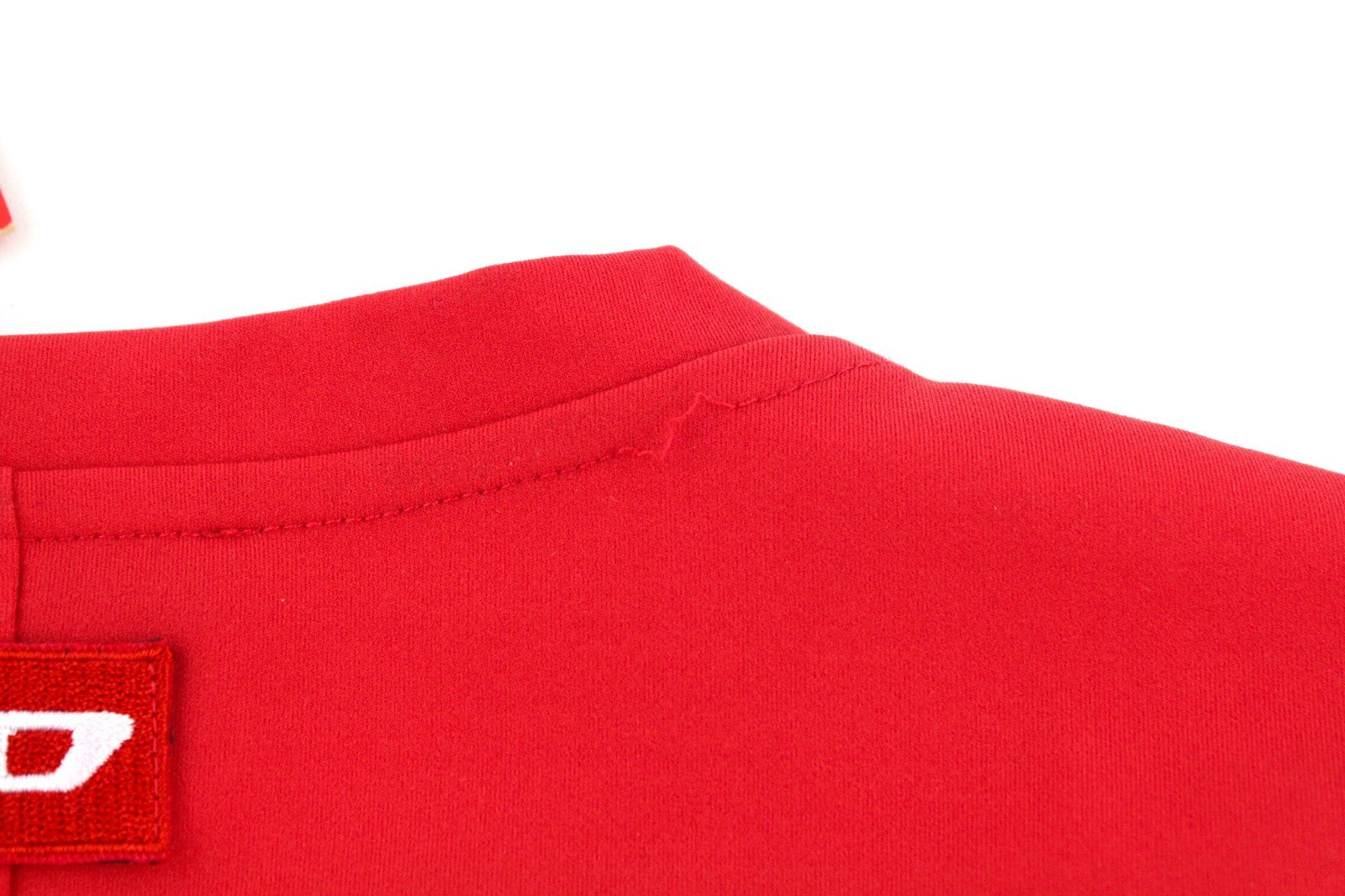 DIESEL D-Maxat-LS Women's Dress S Red Long Sleeve Fitted Mini Crew RRP175