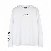 DIESEL T-Just-LS Men's Sweatshirt 3XL White Logo Crew Neck Pullover Long Sleeve