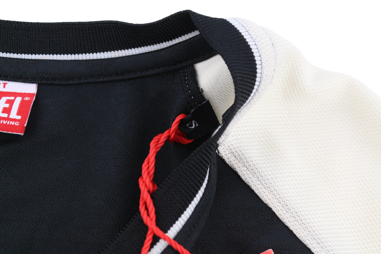 DIESEL Amtee-Breakdon-HT07 Men's Sweatshirt S V-Neck Sport Long Sleeve RRP150