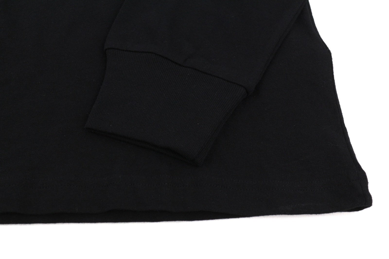 DIESEL T-Just-LS-C3 Men's Sweatshirt L Black Logo Crew Pullover Long Sleeve