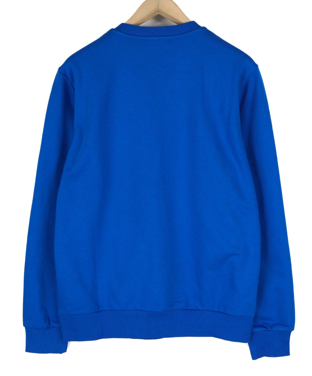 DIESEL S-Ginn-K25 Men's Sweatshirt L Blue Crew Pullover Logo Long Sleeve RRP175