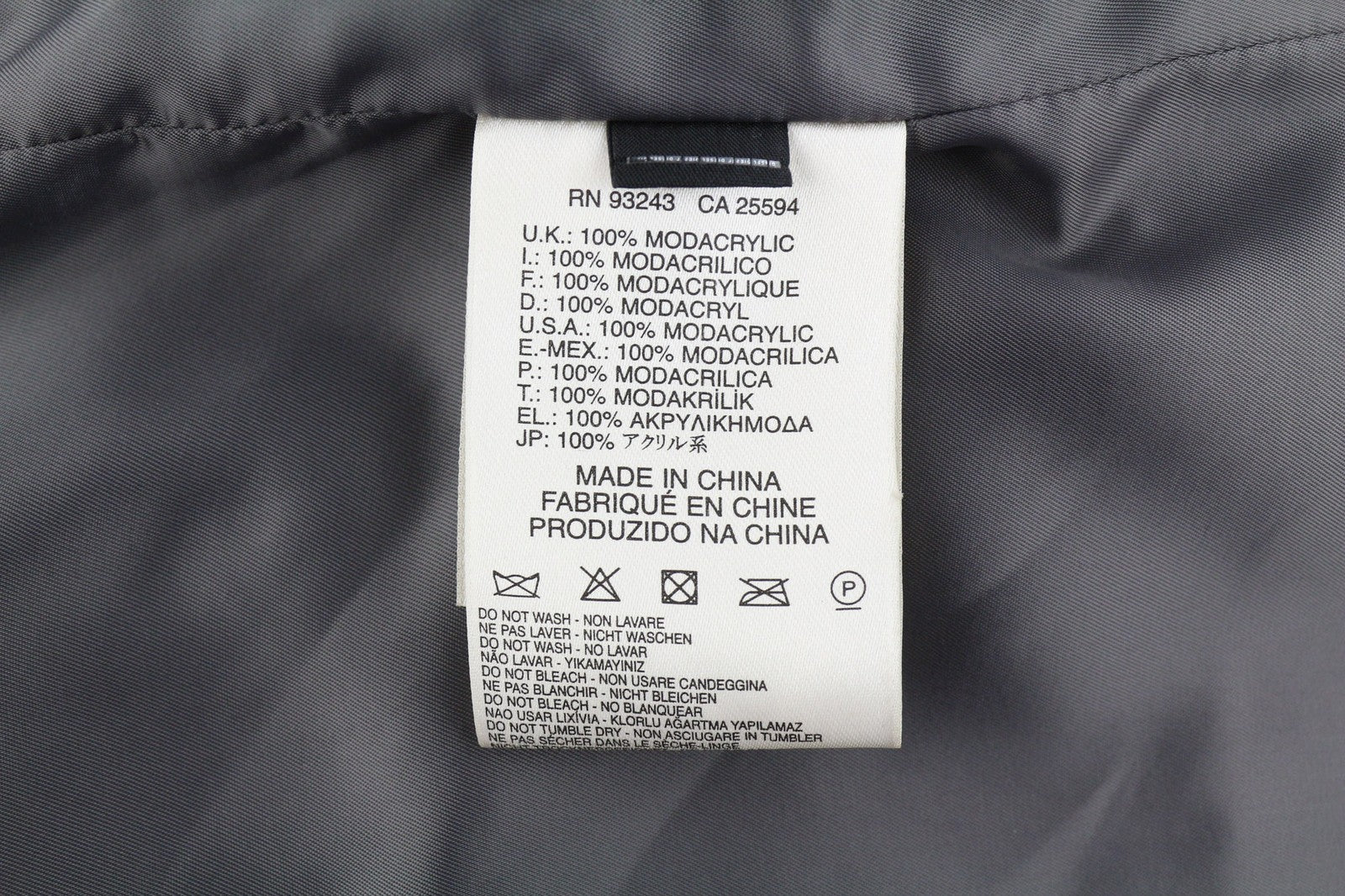 DIESEL L-Angus-A Women's Waistcoat S Faux Fur Stripe Fluffy Lined Black White