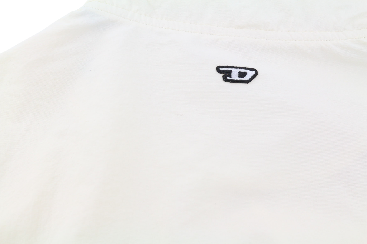 DIESEL Awwt-Swiftor-HT24 Women's Jacket M Mesh Lined Hidden Hood Thin RRP195