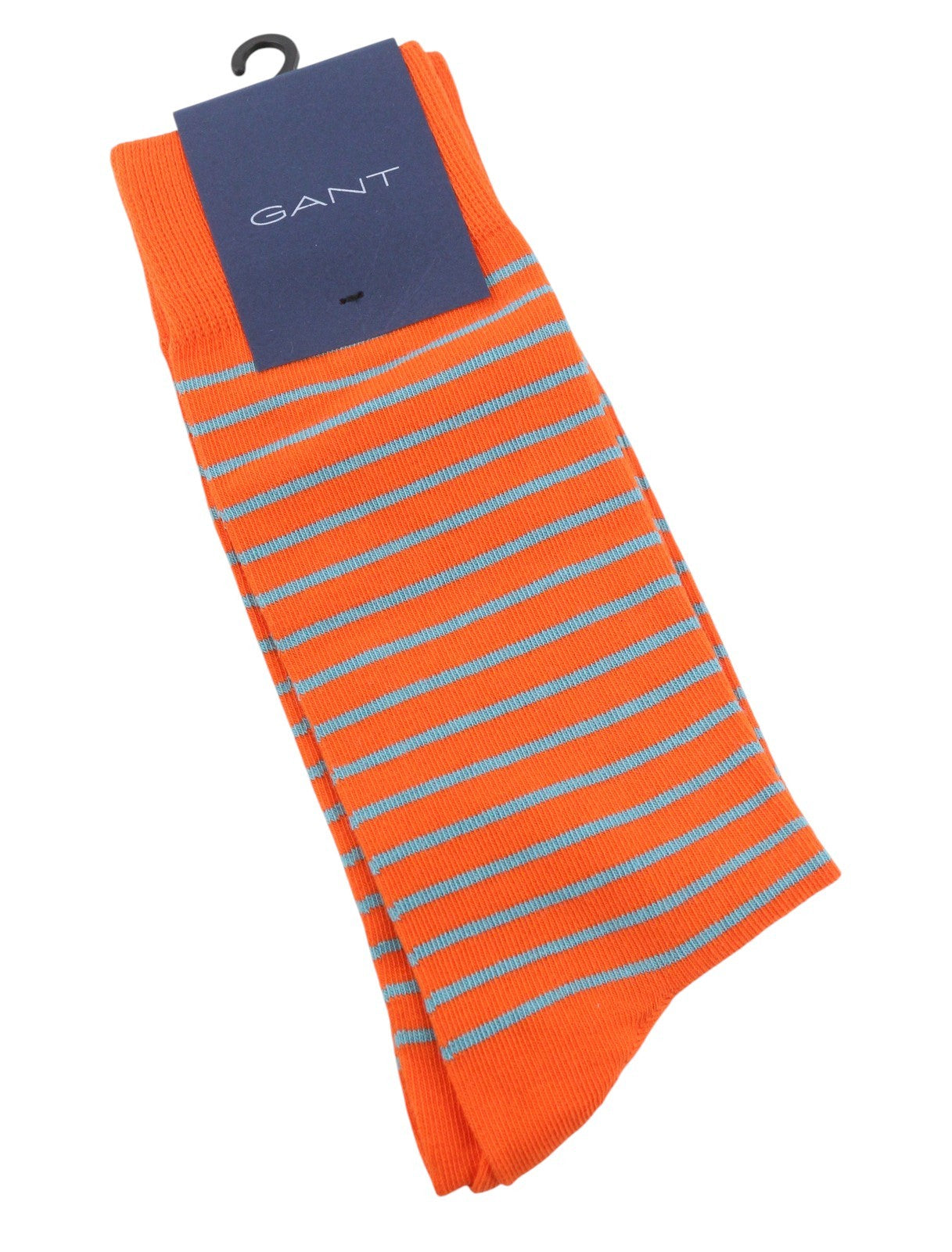 GANT 1 Pack Striped Men Socks OS Arancia Orange Tight-Knit Unisex