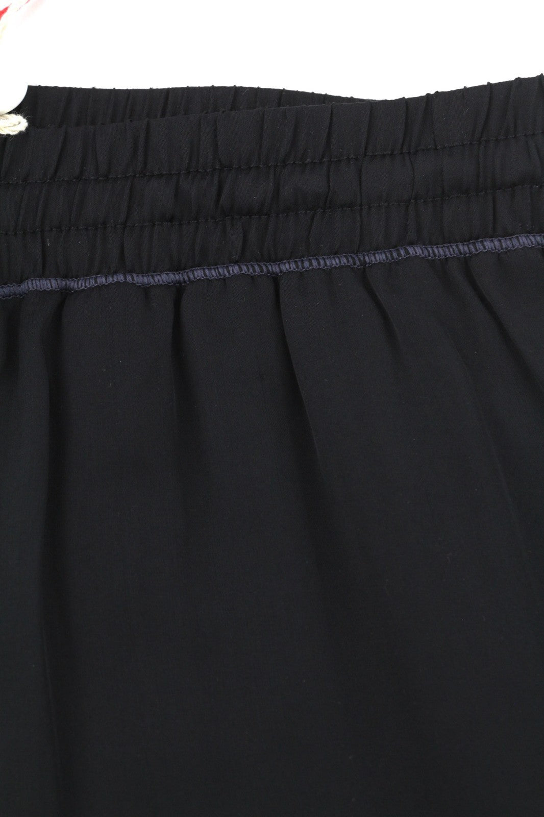 DIESEL UFLB-Tessy Women's Trousers XS Black Slim Sweatpants Elastic Logo Waist