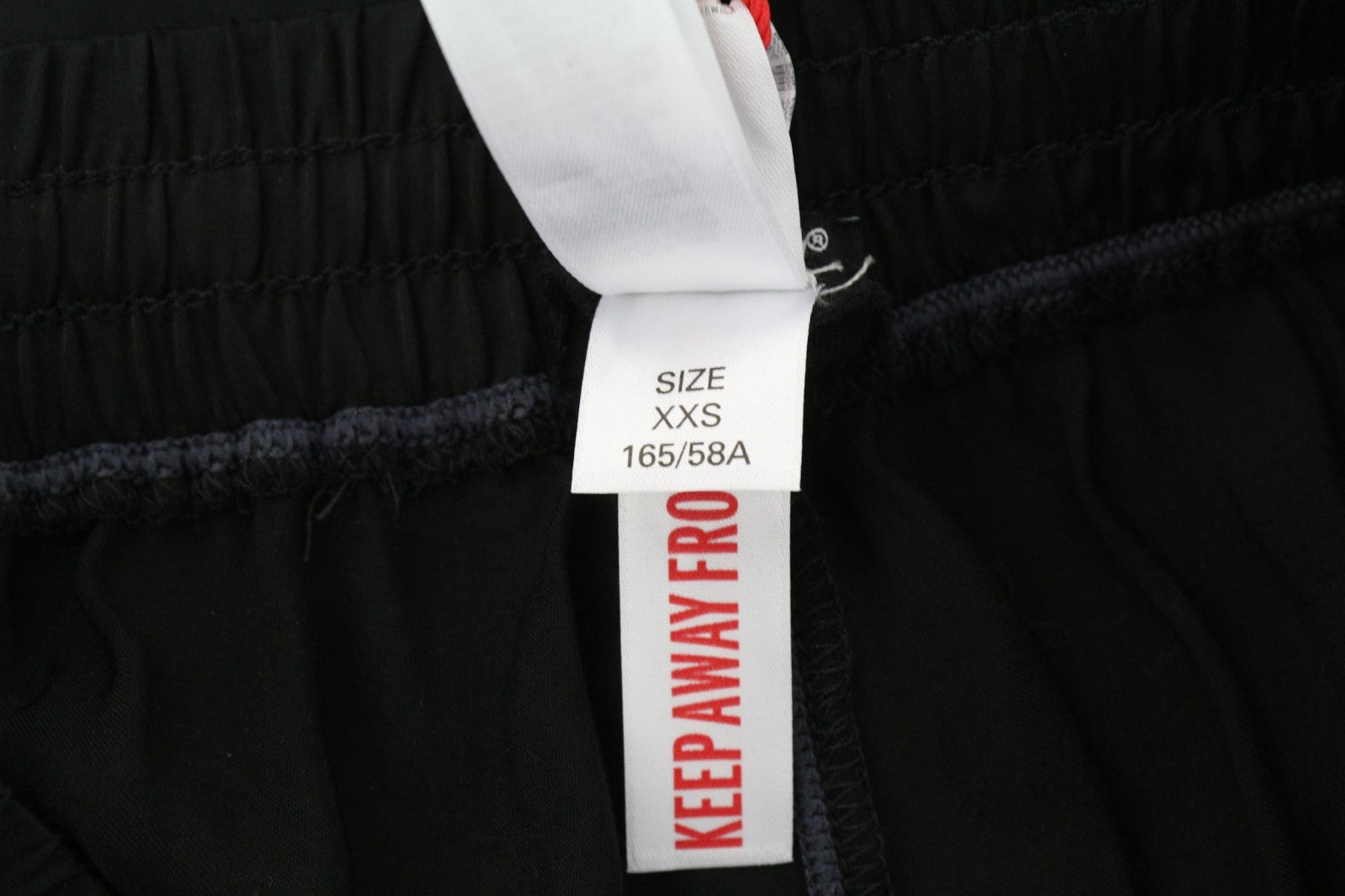 DIESEL UFLB-Tessy Women's Trousers 2XS Black Slim Sweat Fit Elastic Logo Waist