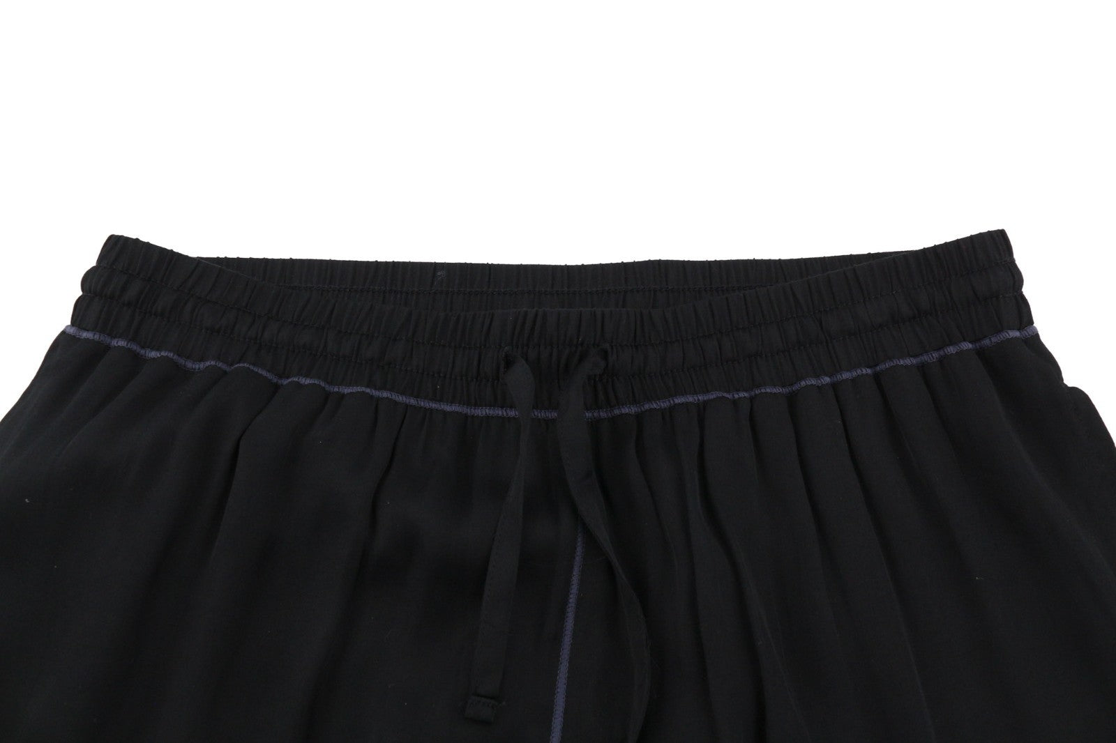 DIESEL UFLB-Tessy Women's Trousers S Black Slim Sweatpants Logo Waist Stretch