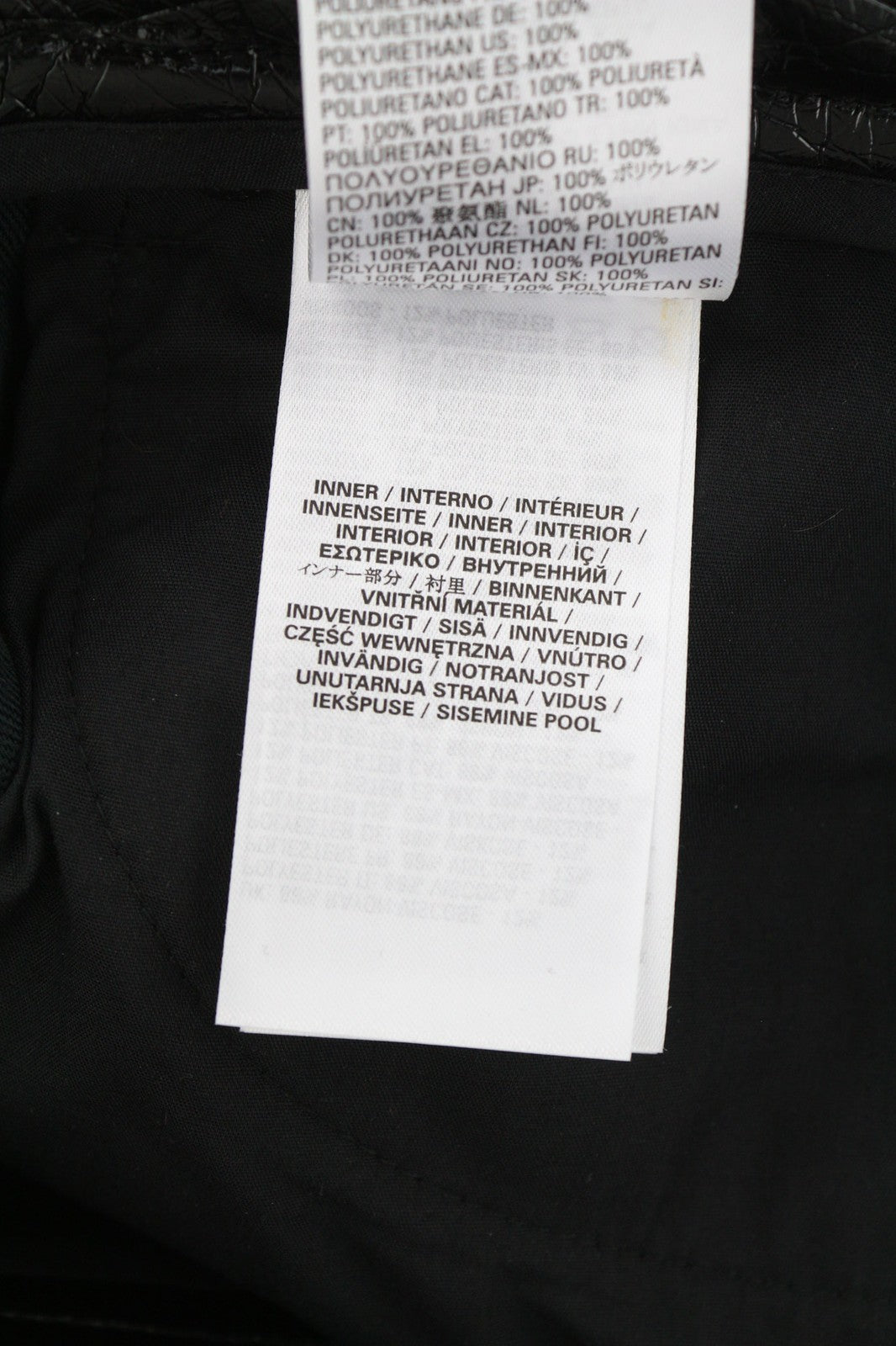 DIESEL P-Arcy Women's Trousers W27 Black Coated Slim Fit Shiny Zip RRP225