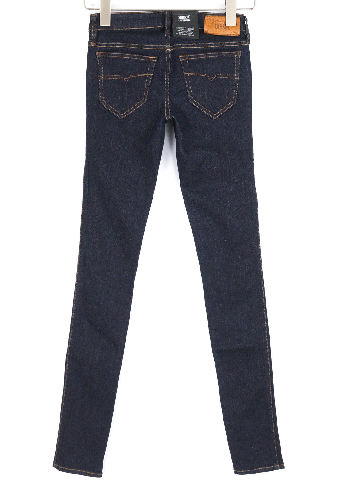 DIESEL Skinzee-Low 0813C Women's Jeans W25/L34 Super Slim Skinny Low Stretch