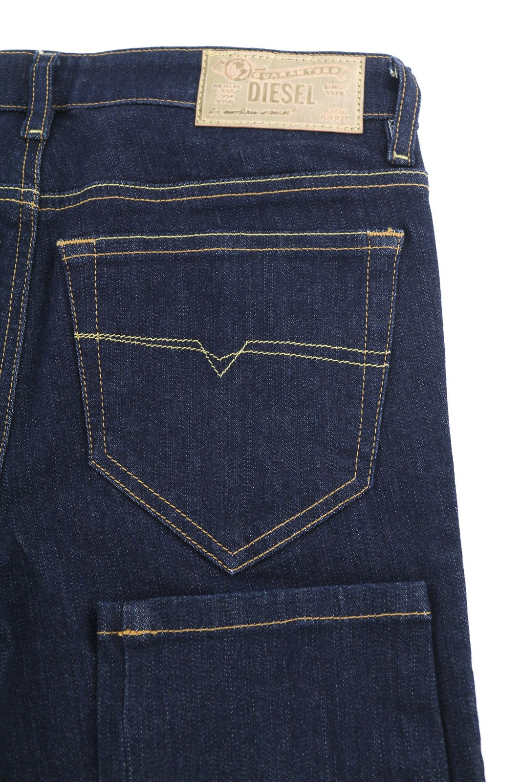 DIESEL Skinzee 0813C Women's Jeans W26/L34 Super Slim Skinny Stretch Mid Waist