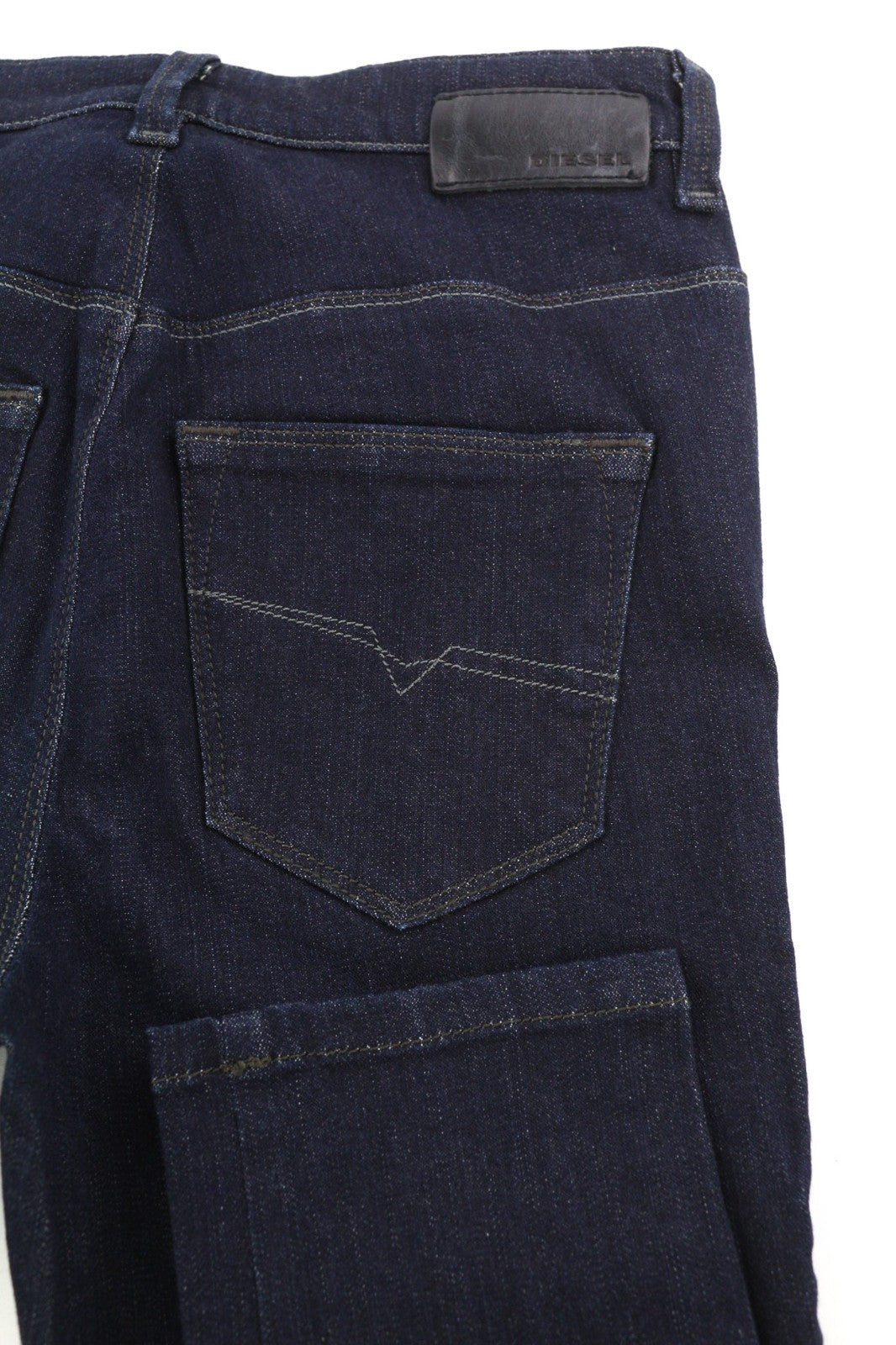 DIESEL Skinzee-High 0813C Women's Jeans W25/L30 Super Slim High Waist Zip