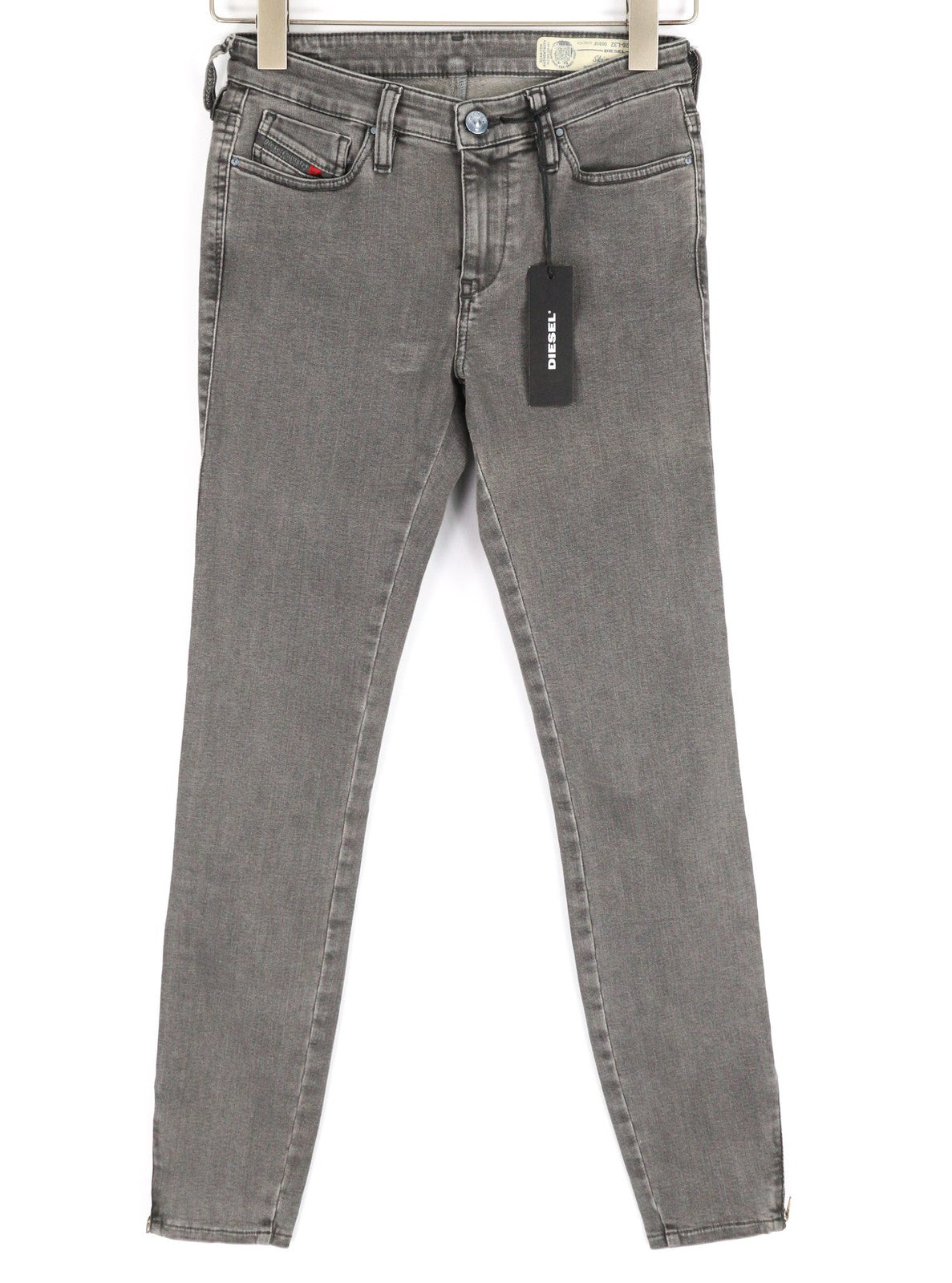 DIESEL Skinzee-Zip 0681F Women's Jeans W26/L32 Super Slim Skinny RRP180