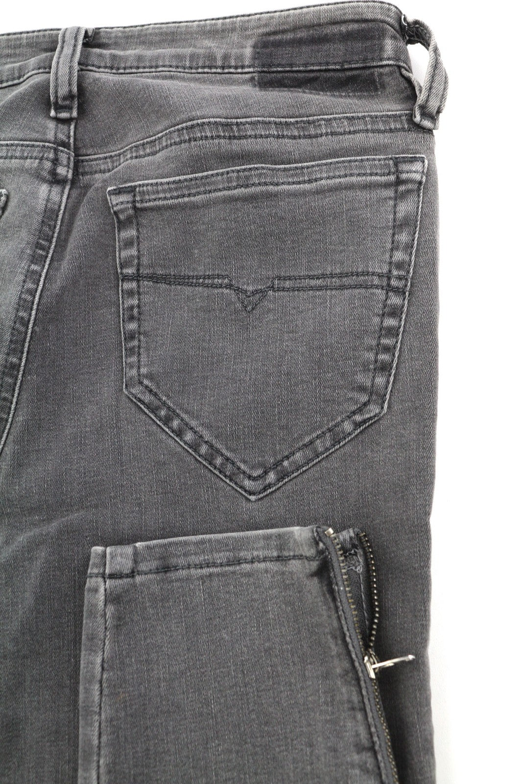 DIESEL Skinzee-Zip 0681F Women's Jeans W24/L32 Super Slim Skinny Regular RRP180