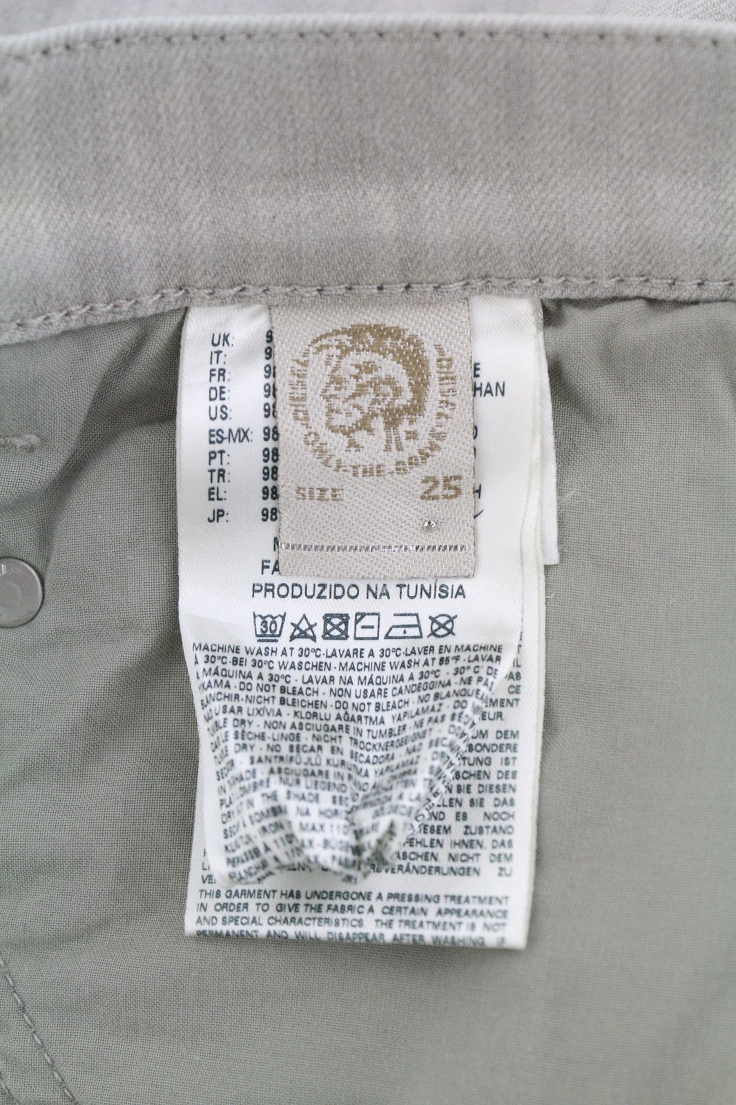 DIESEL D.N.A. Belthy 0676M Women's Jeans W25/L30 Straight Slim Low Waist RRP180