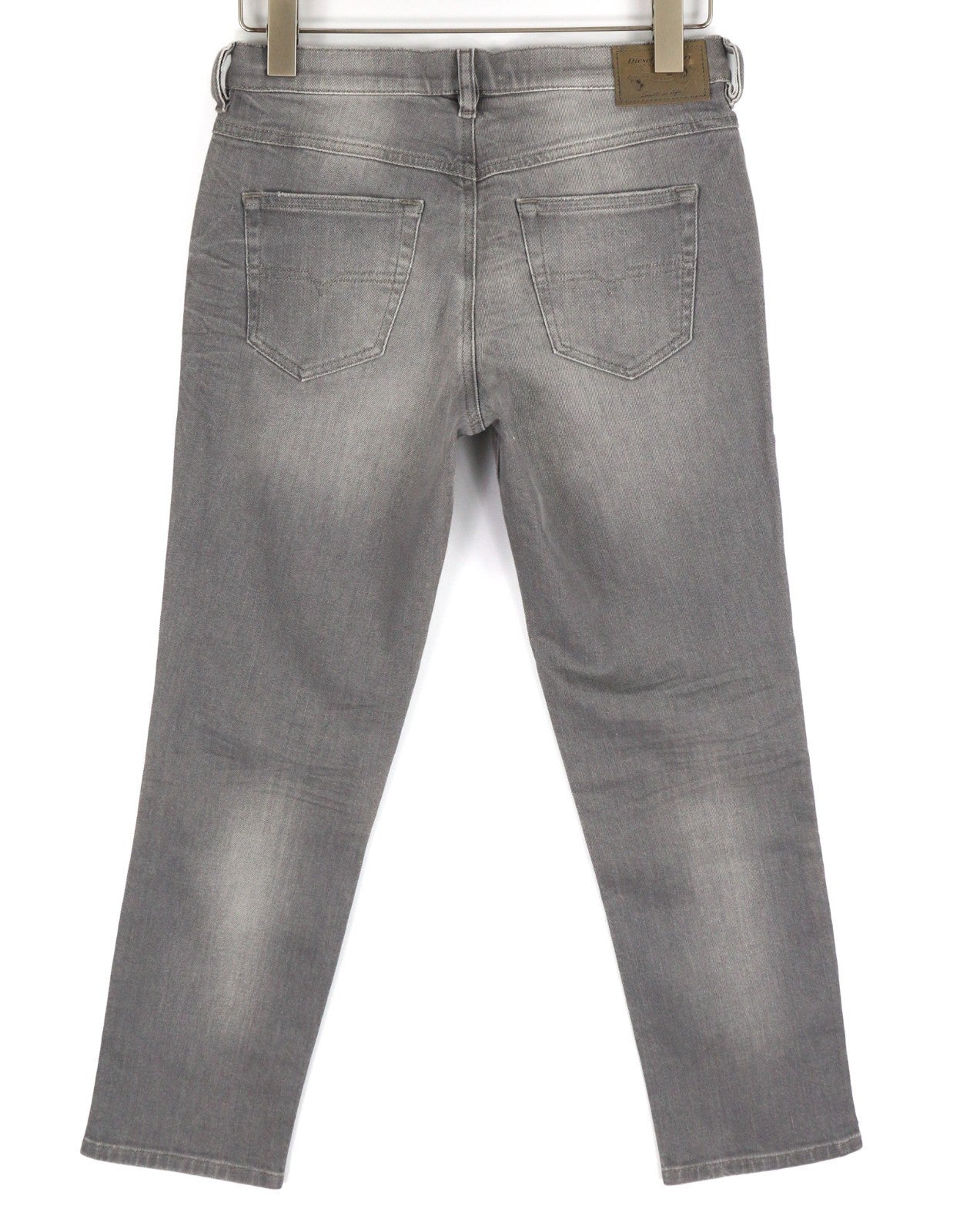 DIESEL Belthy-Ankle 0853H Women's Jeans W26/L32 Straight Slim Blue Low RRP200