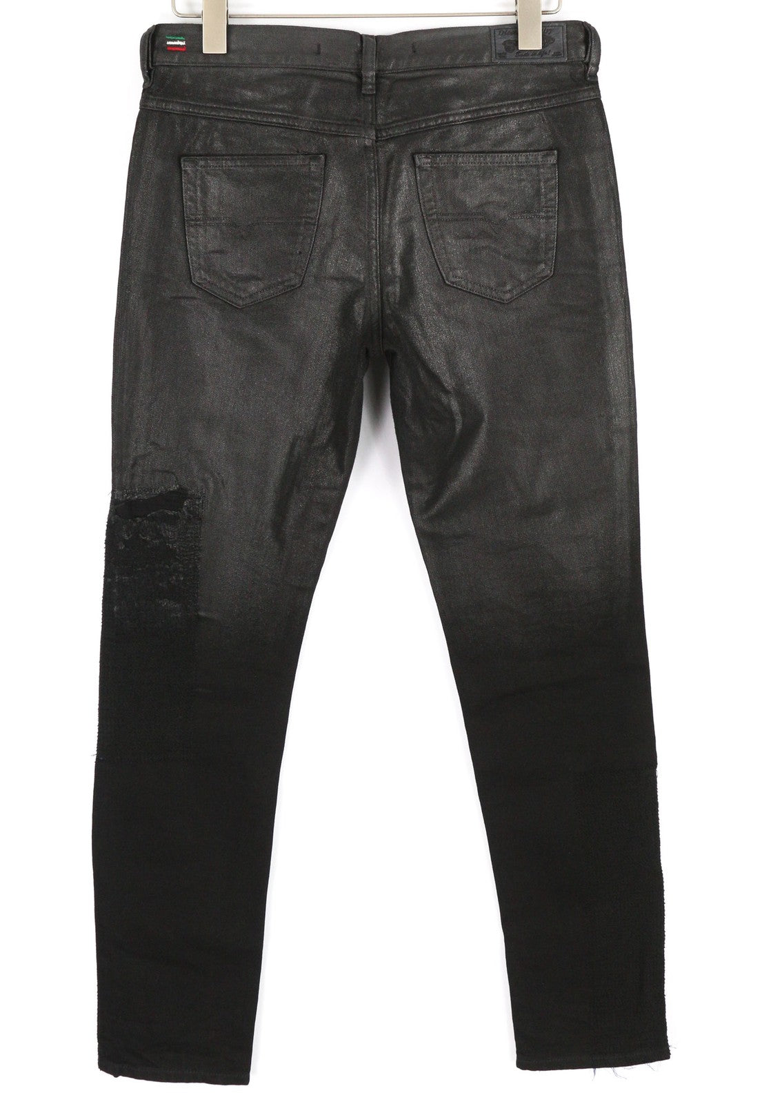 DIESEL Belthy 0856E Women's Jeans W28/L32 Straight Slim Low Waist Dark RRP250