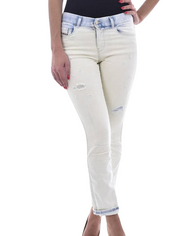 DIESEL D.N.A Sandy 0674A Women's Jeans W26/L32 Slim Straight Stretch Blue RRP190